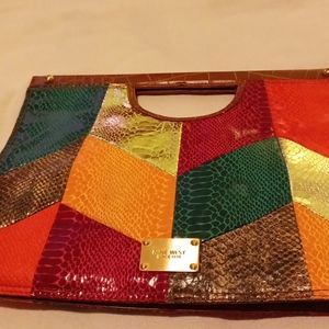 A nine West clutch purse